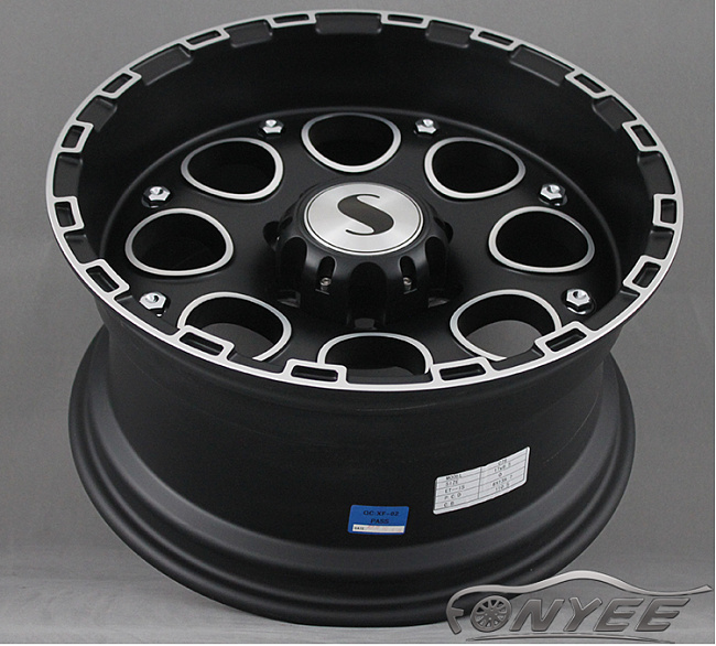 картинка Новые диски Zero R17 6х139,7 ET0 J8,5 черный мат магазин  StreetTuning 