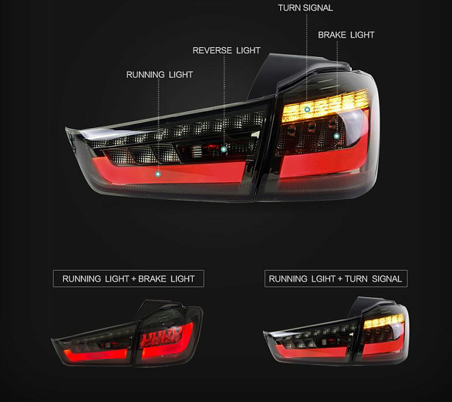 картинка Задние фонари Mitsubishi Outlander SPORT ASX магазин  StreetTuning 