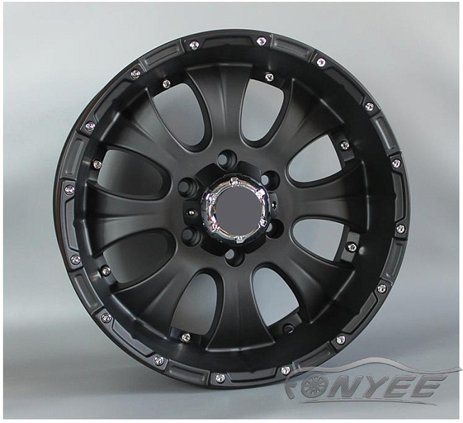 картинка Новые диски 2 CRAVE XTREME NX-2 OFF ROAD R16 6X139,7 ET0 J8 черный мат магазин  StreetTuning 