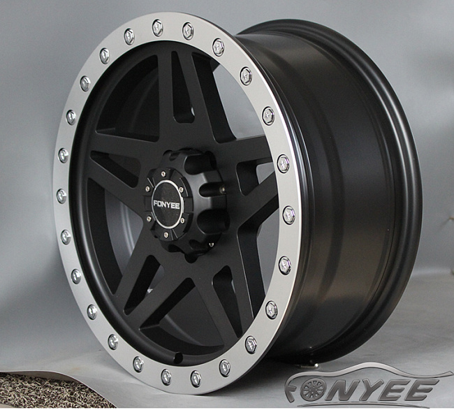 картинка Новые диски MVF-968 R17 5X127 ET10 J7,5 черный мат + серебро магазин  StreetTuning 