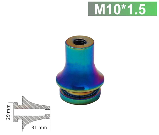картинка Фиксатор для ручки КПП M10X1.5 , неохром магазин  StreetTuning 