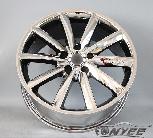 картинка Новые диски Fledermaus - Cuervo10 R18 J7,5 ET42 5x114,3 темный хром магазин  StreetTuning 