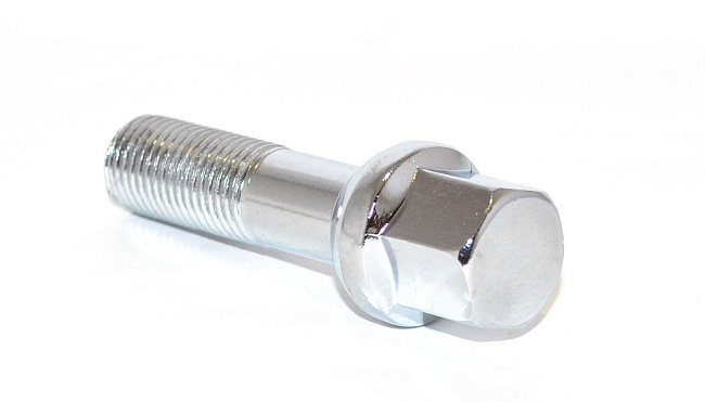 картинка Колесный болт Starleks M14x1.5 высота 45 мм, сфера, ключ 17 мм, хром магазин  StreetTuning 