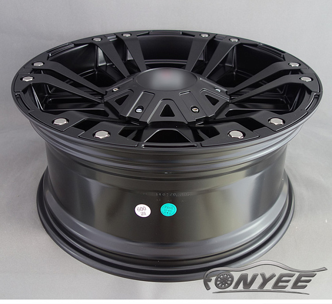 картинка Новые диски XD Monster 2 822 R20 6X114,3 ET20 J9 черный мат магазин  StreetTuning 