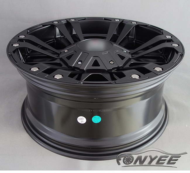 картинка Новые диски XD Monster 2 822 R20 6X114,3 ET20 J9 черный мат магазин  StreetTuning 