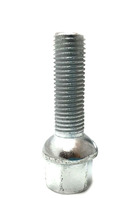 картинка Колесный болт Starleks M12x1.5 высота 35 мм, сфера, ключ 17 мм, цинк магазин  StreetTuning 