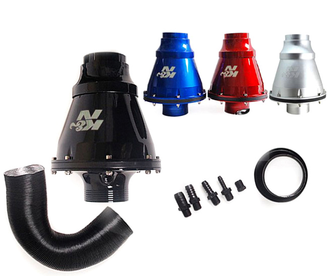 картинка Воздушный фильтр нулевого сопротивления K&N APOLLO Style синий магазин  StreetTuning 