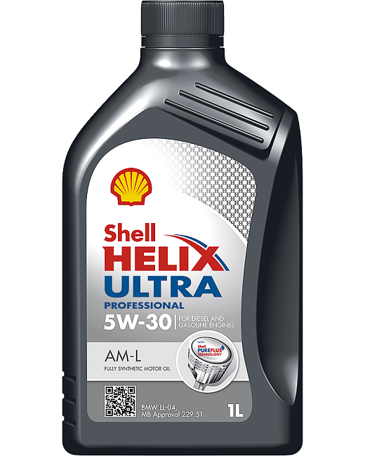 картинка Синтетическое моторное масло Shell Helix Ultra Prof AM-L 5W-30 - 1л магазин  StreetTuning 