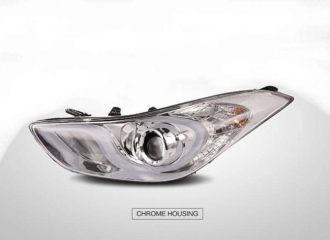 картинка Передние фары для Hyundai Elantra 2011-2013 магазин  StreetTuning 