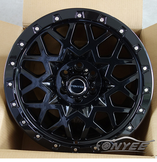 картинка Новые диски Black Rhino Sprocket R17 6X114,3 ET0 J8,5 черный глянец магазин  StreetTuning 