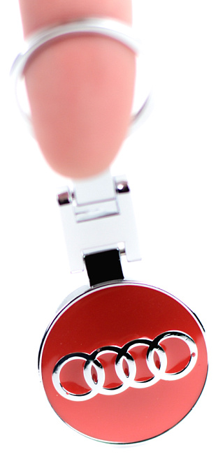 картинка Брелок Audi круглый магазин  StreetTuning 