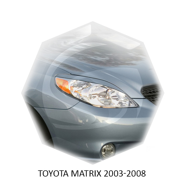 картинка Реснички на фары для  TOYOTA MATRIX 2003-2008г магазин  StreetTuning 
