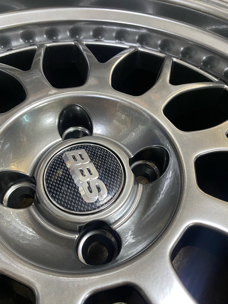 картинка Новые диски BBS LM R17 J8.5 ET30 4x100 Hyper Black от магазина  StreetTuning