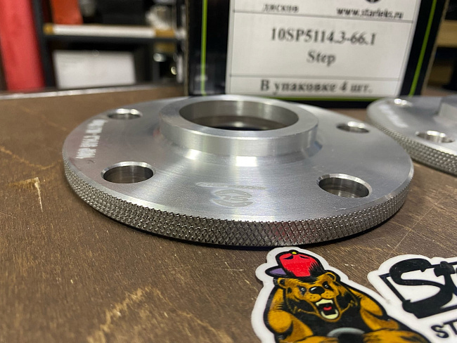 картинка Проставка Starleks 10 мм 5x114.3  цо 66.1 - РФ магазин  StreetTuning 