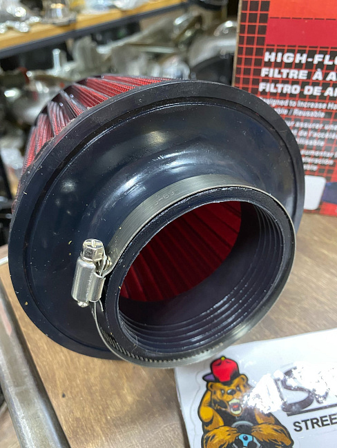 картинка Воздушный фильтр нулевого сопротивления K&N Style, красный магазин  StreetTuning 