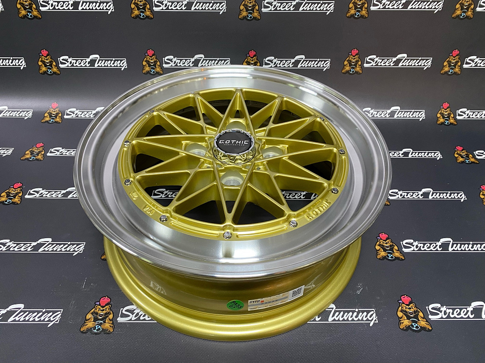 картинка Новые диски Work Equip R14 J5 ET15 4x100 Gold + Silver от магазина  StreetTuning