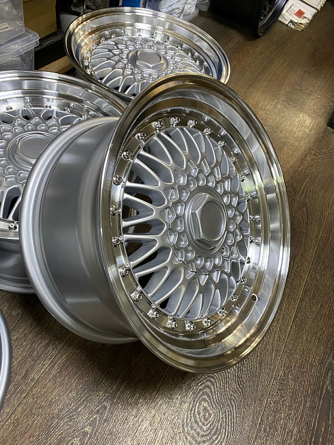 картинка Новые диски BBS RS R16 J8 ET25 4x100/108 серебро магазин  StreetTuning 