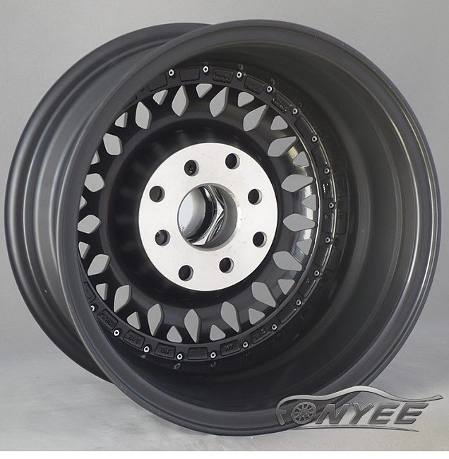 картинка Новые диски BBS RS R13 4X114,3/4X100 ET30 J6 черный глянец + полированная полка магазин  StreetTuning 