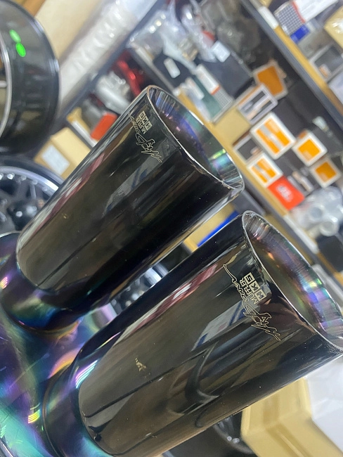 картинка Прямоточная банка HKS JASMA, с двойным выходом. магазин  StreetTuning 