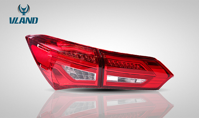 картинка Задние фонари для Toyota Corolla 180 с 2013- по 2018 г магазин  StreetTuning 