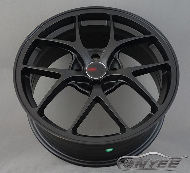картинка Новые диски BBS F-1 R17 4X100 ET42 J7 черный мат магазин  StreetTuning 