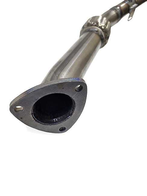 картинка Паук ВАЗ 2101-07 4-1 под рейку 16V с гофрой, длинный - DK PRO магазин  StreetTuning 