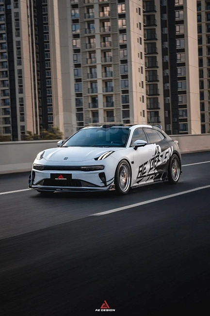 картинка Канарды на передний бампер для Zeekr 001 магазин  StreetTuning 