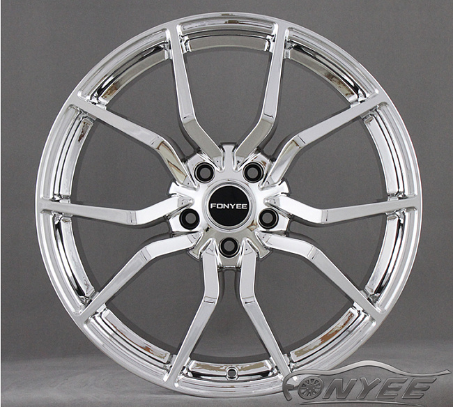 картинка Новые диски Fonyee Model 7 R19 5X114,3 ET40 J9,5 хром магазин  StreetTuning 