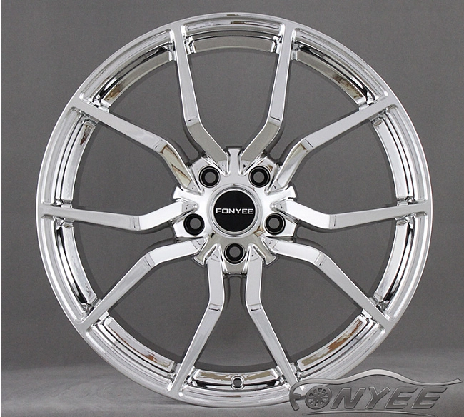 картинка Новые диски Fonyee Model 7 R19 5X114,3 ET40 J9,5 хром магазин  StreetTuning 