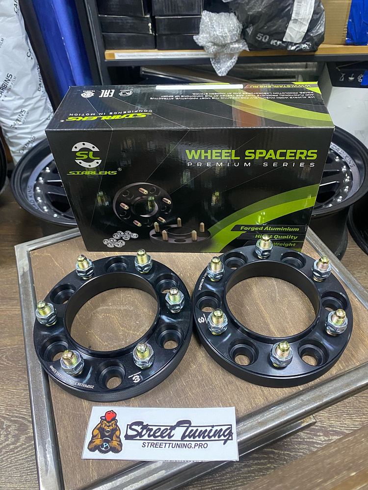 картинка Проставка Starleks 25 мм 6x139,7 цо 106 шпилечная M12x1,5 от магазина  StreetTuning