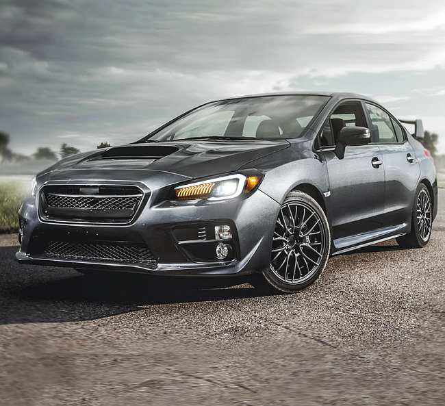 картинка Передние светодиодные фары VLAND для Subaru WRX 2015-2020(STI 2015-17) магазин  StreetTuning 