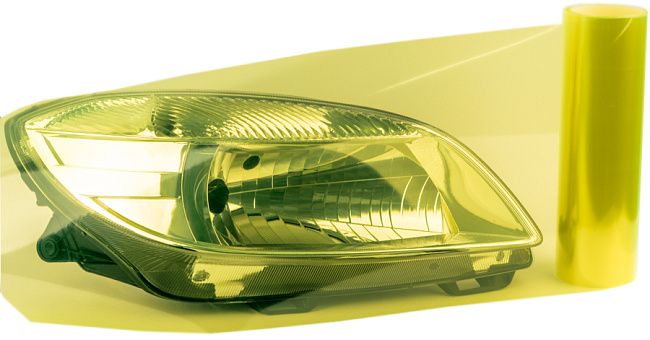картинка Глянцевая тонировка для фар, кислотного цвета магазин  StreetTuning 