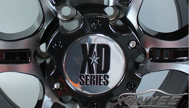 картинка Новые диски XD series R16 6X139,7 ET10 J7 черный глянец + серебро магазин  StreetTuning 