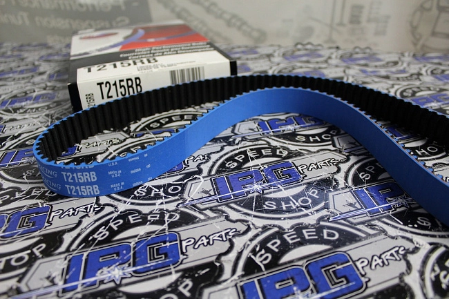 картинка Ремень ГРМ GATES RACING BLUE T215RB 8595-02215 для Toyota 2JZ-GE 2JZ-GTE магазин  StreetTuning 