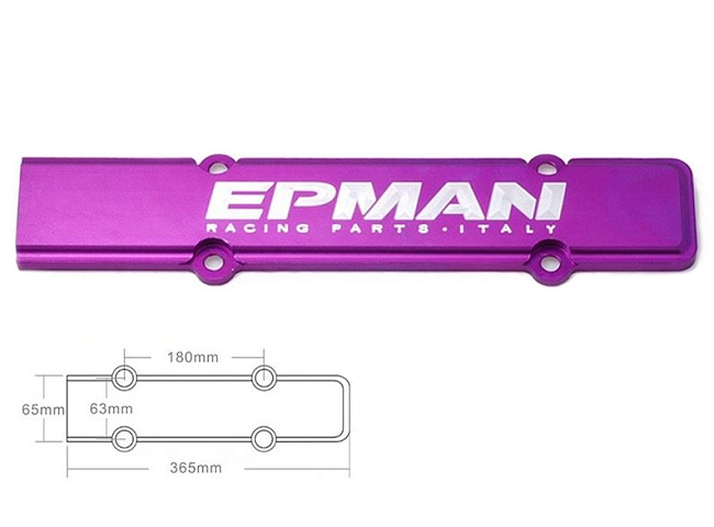картинка Крышка свечей зажигания Epman для Honda , фиолетовая магазин  StreetTuning 