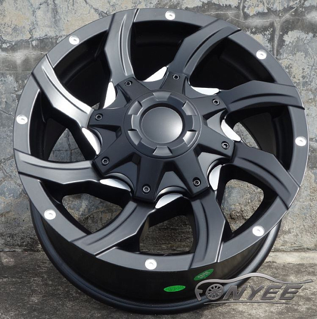 картинка Новые диски Fonyee Off-Road 205 R20 5X150 ET20 J9 черный мат магазин  StreetTuning 