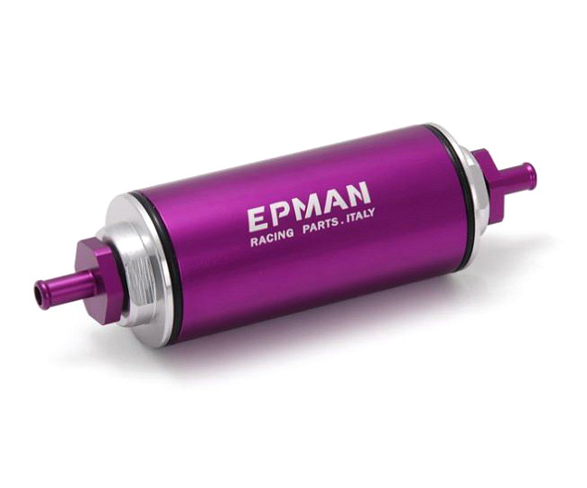 картинка Топливный фильтр первичной очистки EPMAN, под шланг 8.6MM , фиолетовый магазин  StreetTuning 