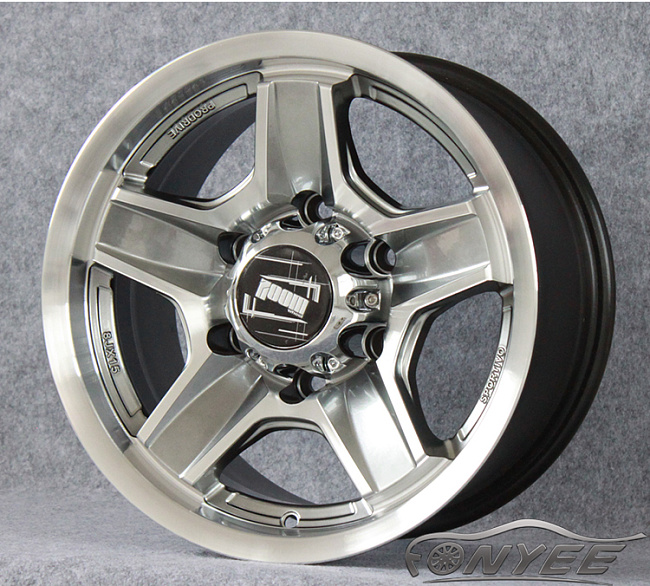 картинка Новые диски Prodrive R16 6х139,7 ET20 J8 серебро магазин  StreetTuning 