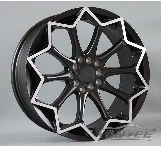 картинка Новые диски B-tiger R17 5X110/5X115 ET35 J7,5 черный мат магазин  StreetTuning 