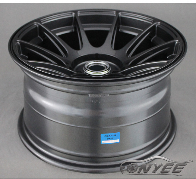картинка Новые диски XXR 527 R15 4x100 ET0 J8,25, темно-серые глянцевые магазин  StreetTuning 