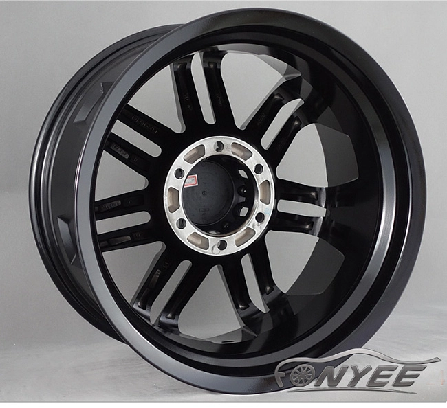 картинка Новые диски K-II RacingLine R18 6х139,7 ET20 J9 серебро + черный магазин  StreetTuning 