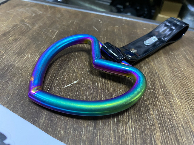 картинка Цурикава "Сердечко" JDM, цвет неохром магазин  StreetTuning 