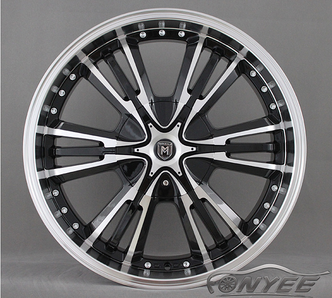 картинка Новые диски Marcello AIM-033 R20 5x150 ET40 J9 серебро + черный магазин  StreetTuning 