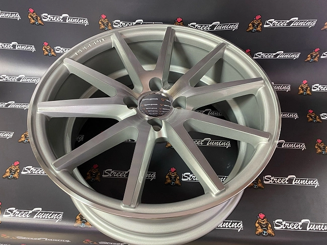 картинка Новые диски Vossen VFS1 R17 J7.5 ET30 4x100 Silver магазин  StreetTuning 