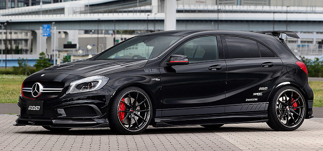 картинка Новые диски Rays G25 R18 5X120 ET35 J8 черные глянцевые + серебристая окантовка магазин  StreetTuning 