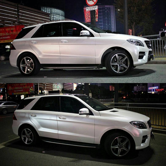 картинка Перламутр керамик белый матовый Carbins USA (1.52м х 18м) магазин  StreetTuning 