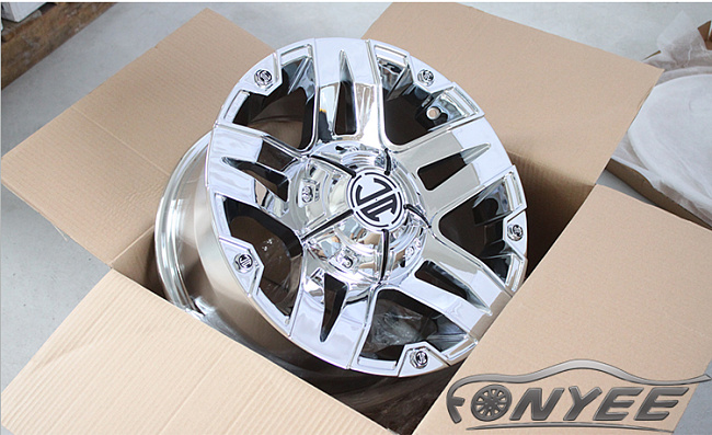 картинка Новые диски 2 CRAVE XTREME NX-5 OFF ROAD R18 8X165,1/8X170 ET0 J9 хром магазин  StreetTuning 