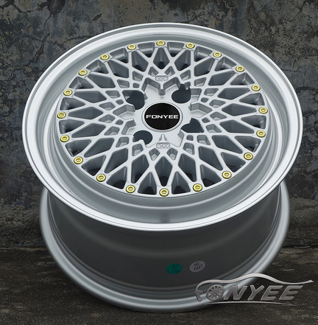 картинка Новые диски Fonyee 497 R15 4x100 ET28 J7,5 серебро магазин  StreetTuning 