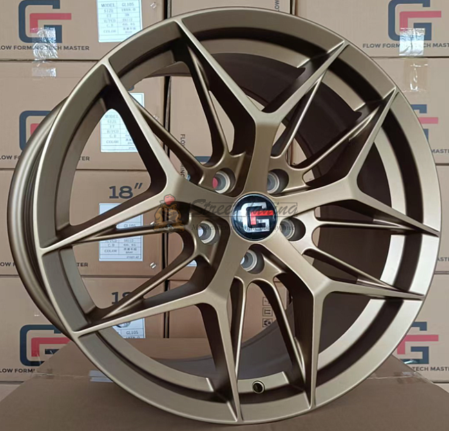 картинка Диски GTech GL114 R18 J8 ET38 5X112 bronze matt магазин  StreetTuning 