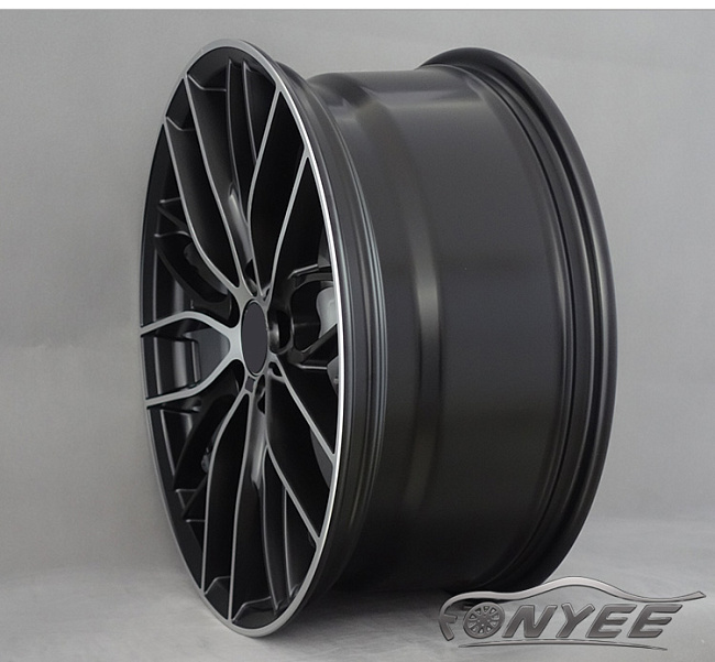 картинка Новые диски BMW Double Spoke 405M R19 5x120 ET35 J9,5 черный мат + серебро магазин  StreetTuning 